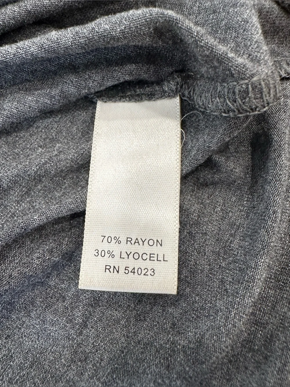 Banana Republic Dark Gray Scoop Neck Tee with Beaded Detail - Picture 6 of 8